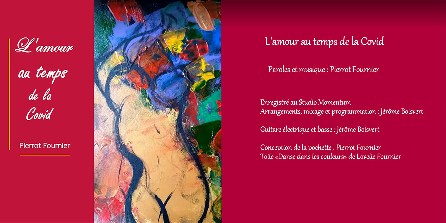 Pierrot Fournier Amour Covid chanson