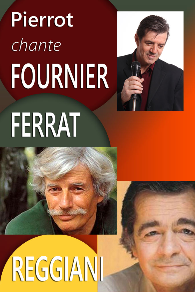 Affiche Ferrat-Reggiani-Fournier