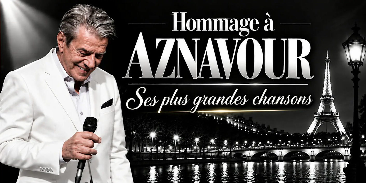 Hommage à Aznavour - Pierrot Fournier